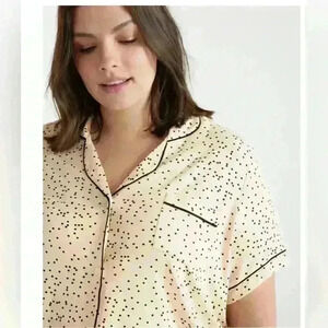 2/$30 Knix Short Sleeve Modal Sleep Top Relaxed Fit So Soft And Comfortable